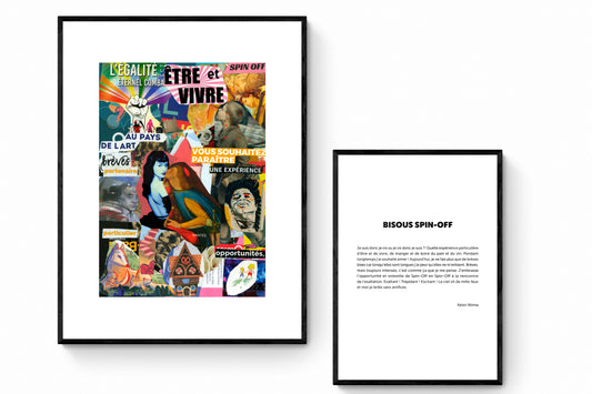 Impression d'art ÊTRE ET VIVRE