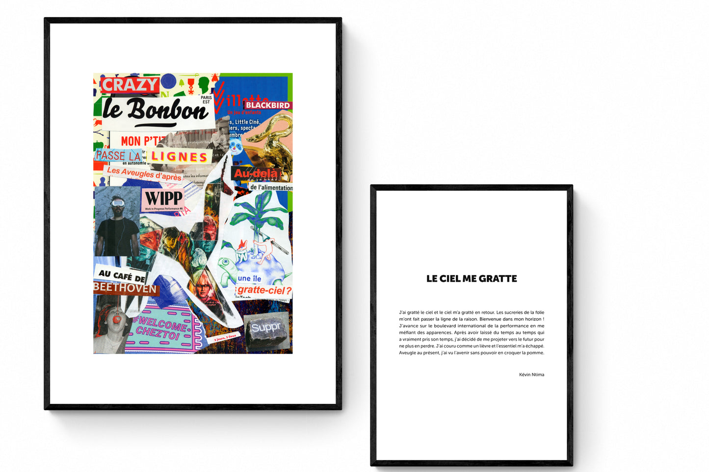 Impression d'art CRAZY BONBON