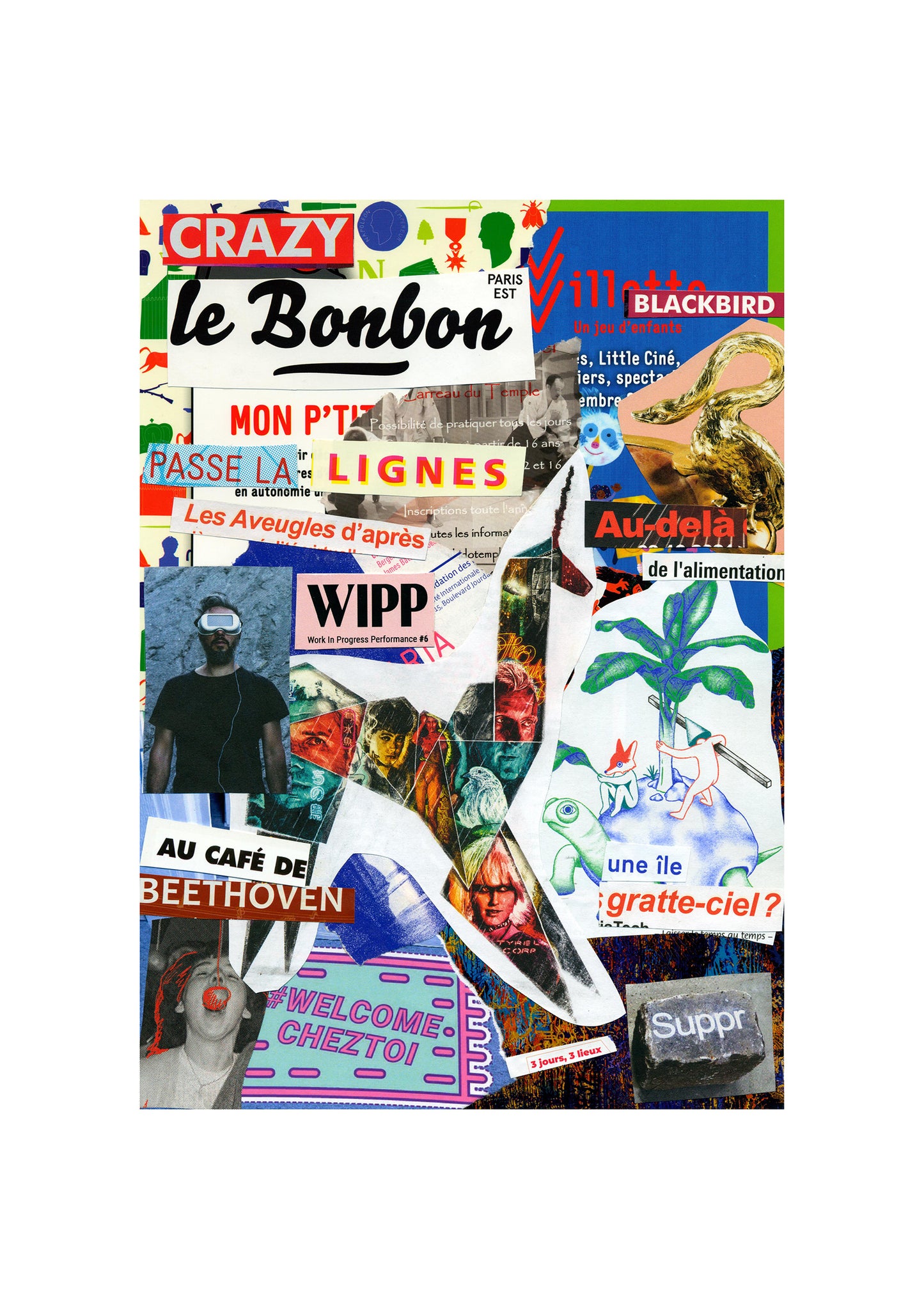 Impression d'art CRAZY BONBON